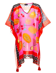 Ayfee Kimono in cotone frutta