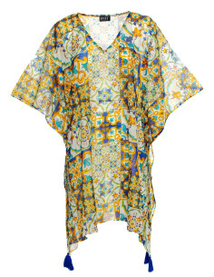 Ayfee Kimono in cotone maiolica