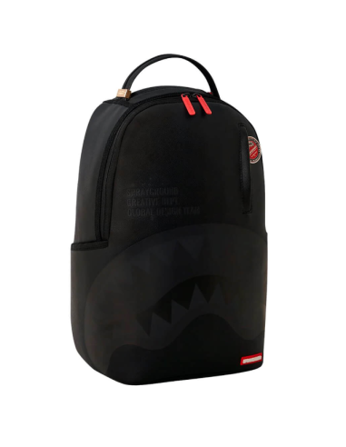 Sprayground zaino Shark central black 2 puller