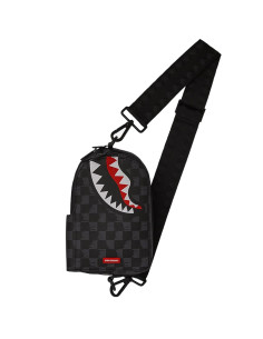 Sprayground monospalla Drip check shark