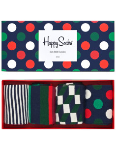 Happy socks confezione regalo Holiday big dot taglia 40/46