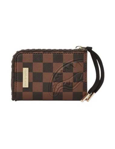 Sprayground pochette Core Emboss Check