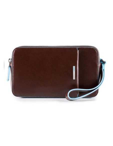 Piquadro pochette Blue Square in pelle per uomo