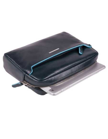 Piquadro pochette Blue Square in pelle per uomo porta iPad®mini