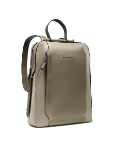 ZAINO PIQUADRO IN PELLE E TESSUTO 2