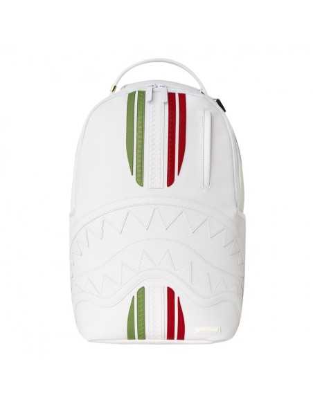 ZAINO SPRAYGROUND ITALY RACING STRIPES WHITE