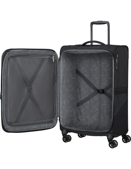 TROLLEY AMERICAN TOURISTER MORBIDO MEDIO 4 RUOTE