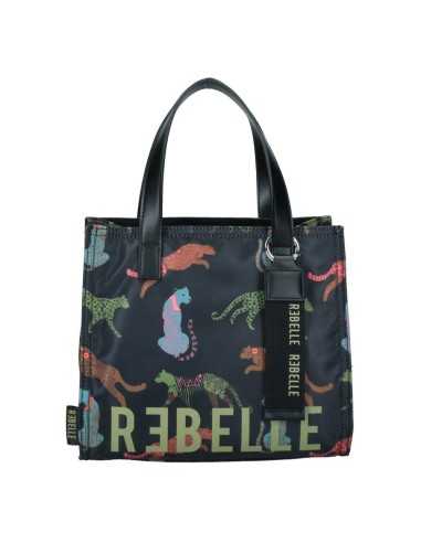 BORSETTA REBELLE POPPY ANIMALIER
