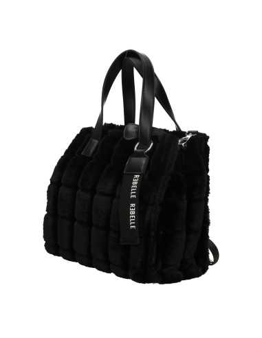 BORSETTA REBELLE POPPY IN PELLICCIA