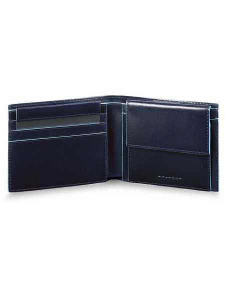 Piquadro portafoglio blue square