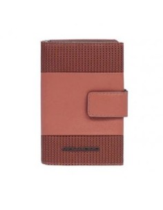 PORTACARTE PIQUADRO SLIDING IN PELLE VEGANA