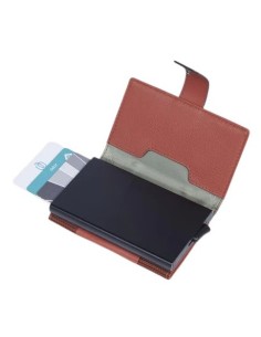 PORTACARTE PIQUADRO SLIDING IN PELLE VEGANA 2