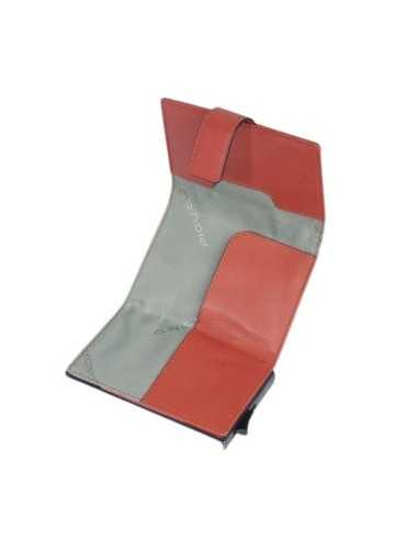 Piquadro portacarte sliding tessuto e... Piquadro portacarte sliding tessuto e...