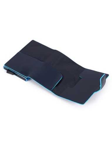Piquadro portacarte sliding Blue Square