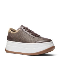Sneakers Michael Kors in pelle con plateau