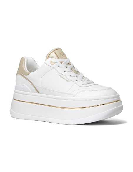 Sneakers Michael Kors in pelle con plateau