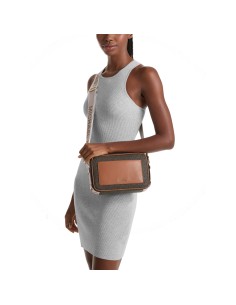 Michael Kors camera bag in pelle martellata 2