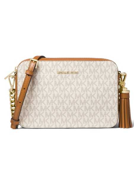 Michael Kors camera bag media in pelle