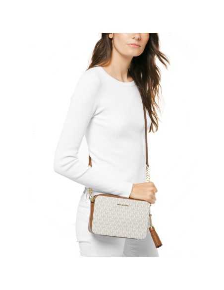 Michael Kors camera bag media in pelle