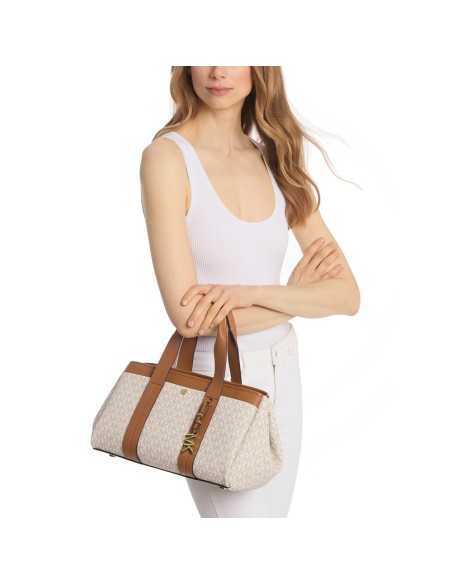 Michael Kors borsa con tracolla in tela e pelle