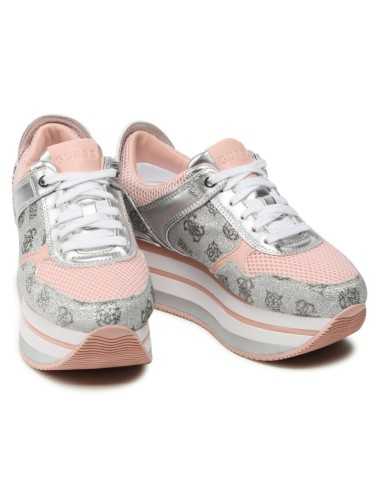 SNEAKERS GUESS HINDLE DONNA IN PELLE