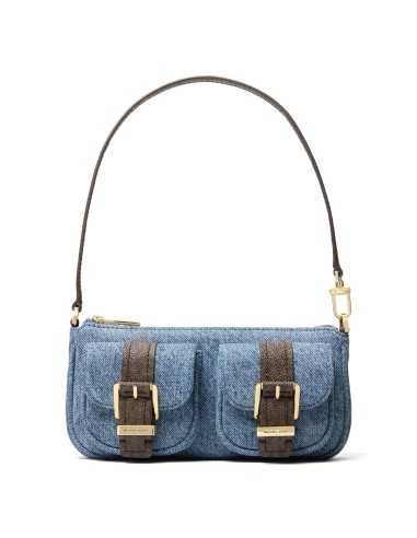 Michael Kors tracollina in denim con...
