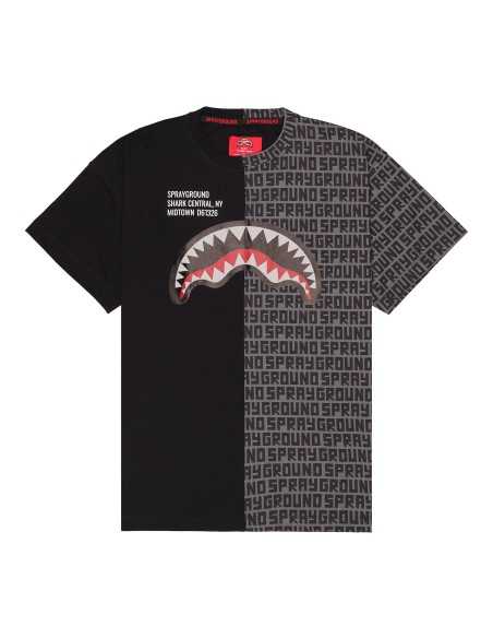 Sprayground t-shirt Shark central split infinity new