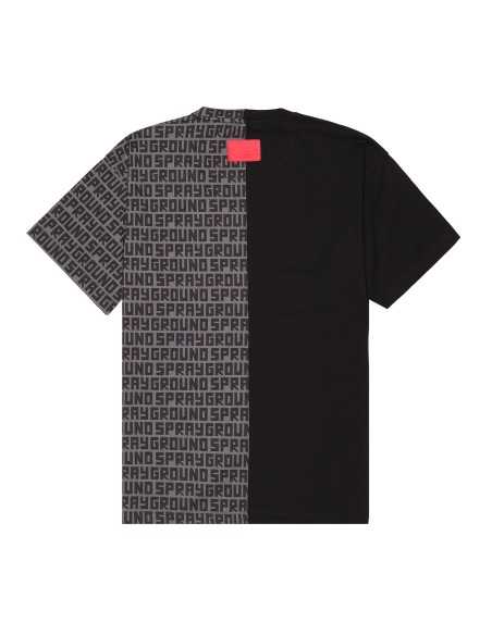 T-SHIRT SPRAYGROUND SHARK CENTRAL SPLIT INFINITY NEW REGULAR