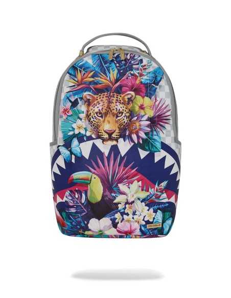 Sprayground zaino Flowering Jungle Shark