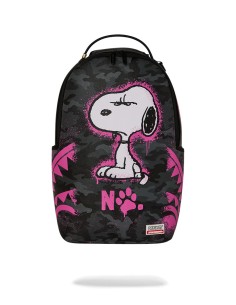 ZAINO SPRAYGROUND SNOOPY PINK STENCIL