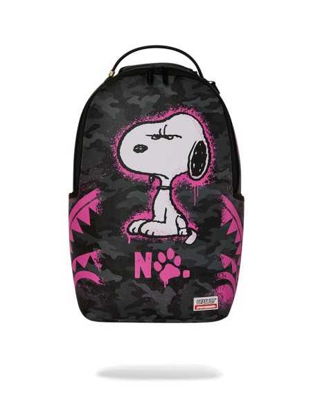 ZAINO SPRAYGROUND SNOOPY PINK STENCIL