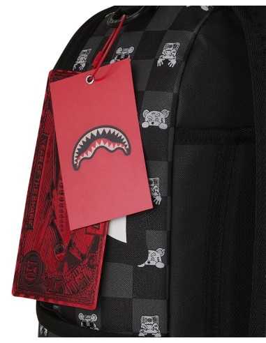 ZAINO SPRAYGROUND GRAY PEEKING...