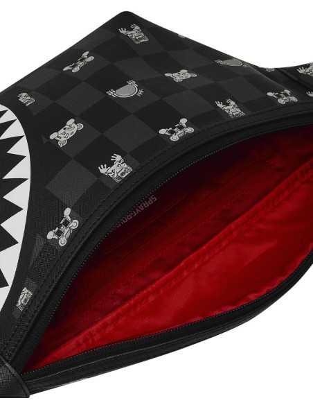 Sprayground marsupio Gray Peeking Character Check savvy