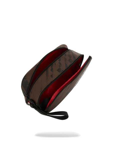 POCHETTE SPRAYGROUND SMEARED GRUNGE TOILETRY BRICK