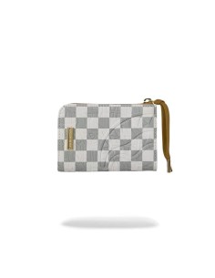 PORTAFOGLIO SPRAYGROUND GRAFF EMBOSSED CREAM CHECK