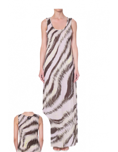 Changit vestito lungo zebrato