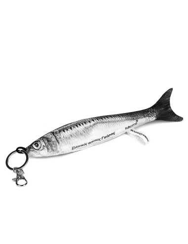 Anchovy FISHOME keyring pillow