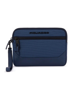 Piquadro clutch with removable wrist strap